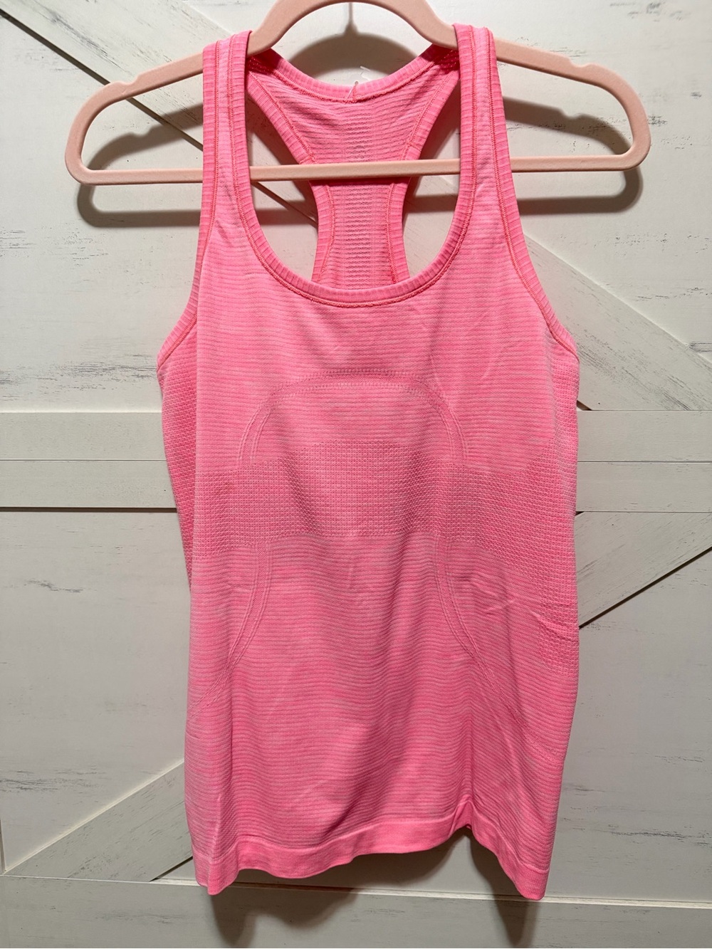 lululemon athletica Pink Racerback Tank Top
